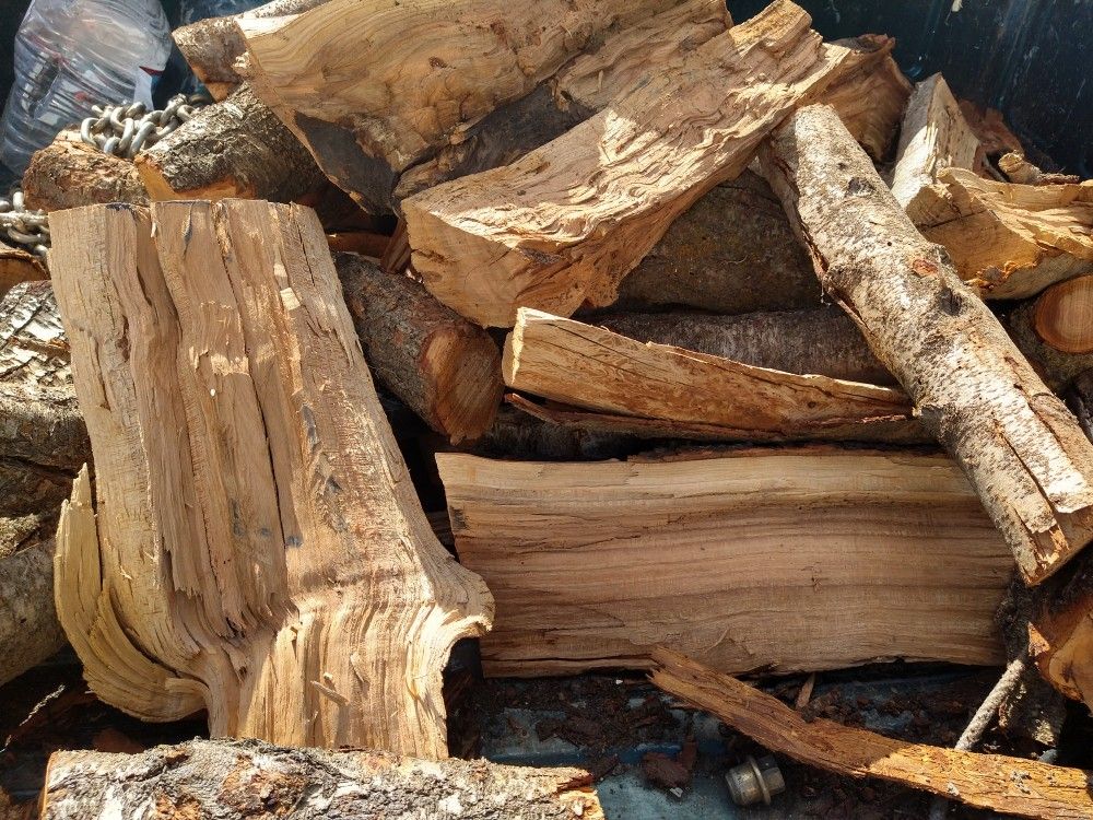 Almond Firewood Ready To Burn