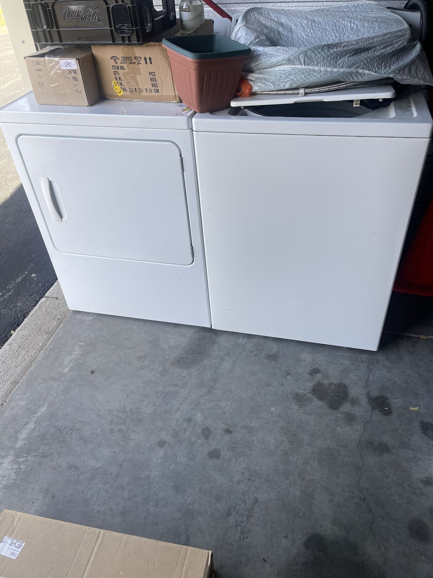 Washer And Dryer