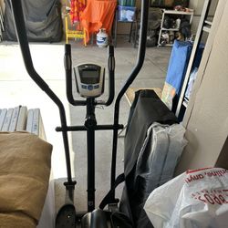 Elliptical And Exercise Bike