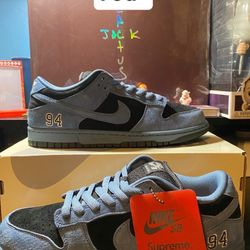 SUPREME SB DUNK OCEAN FOG