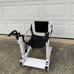 Patient Lift Transfer chair Wheel Safety