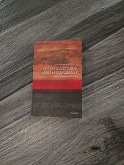 Social And Cultural Anthropology 