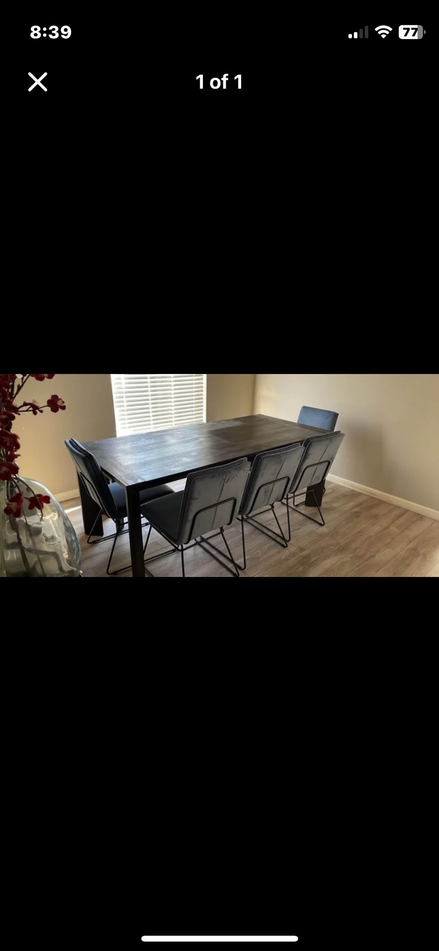Custom Dining Table And Bench