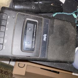cassette player & recorder
