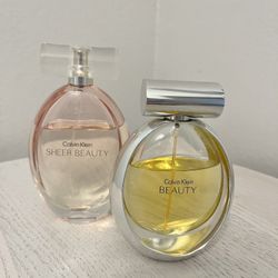 Calvin Klein Beauty and Sheer Beauty 