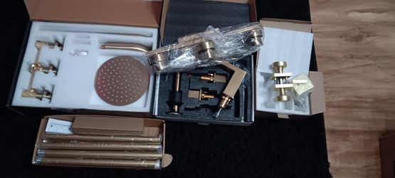 Bathroom  Set  All Gold