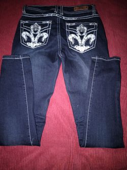 Women's studded jeans