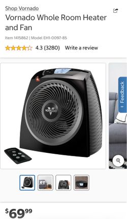 [Moving Sale] Vornado Whole Room Heater and Fan