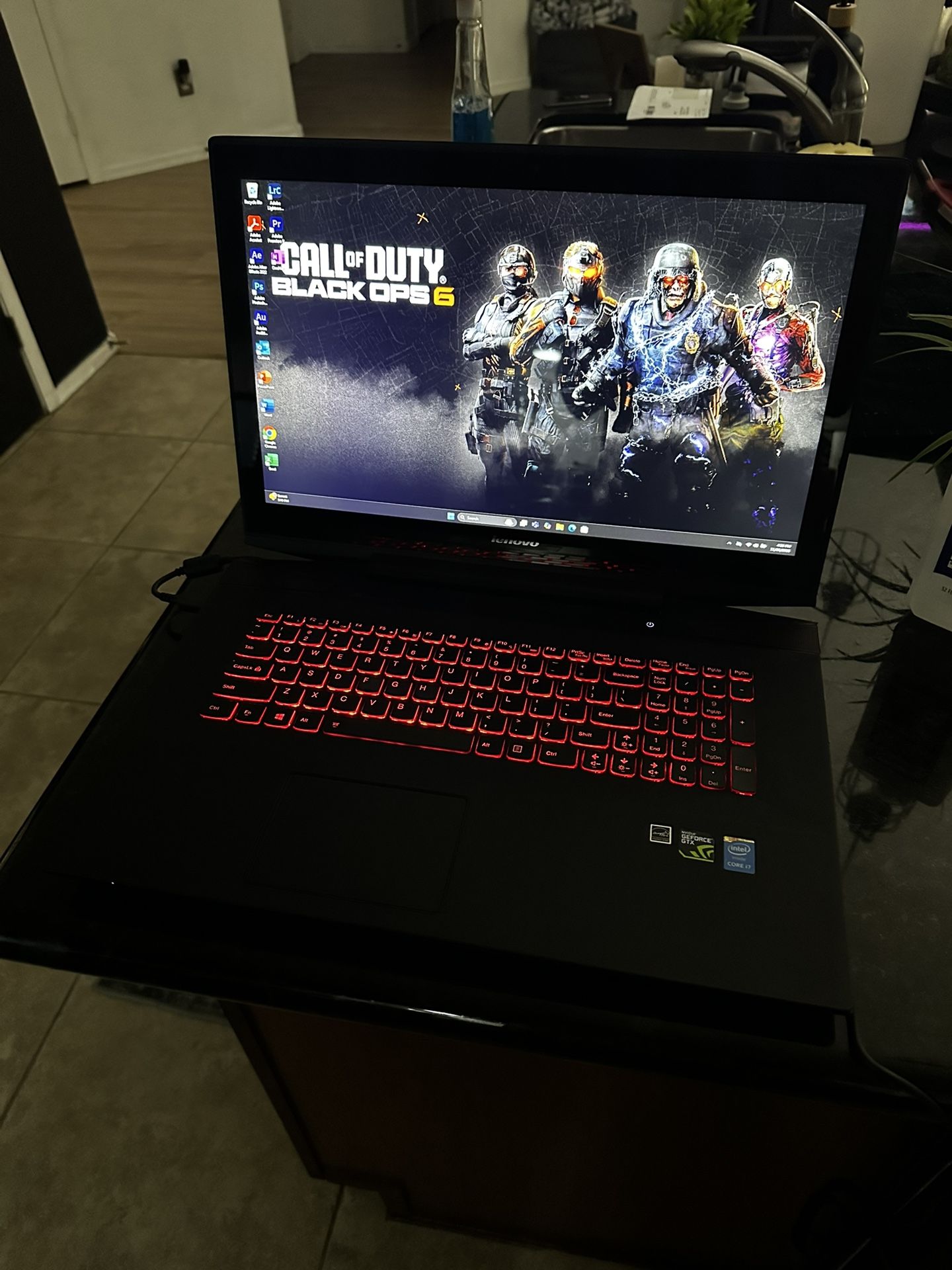 FAST Gaming Laptop i7 16GB RAM 512GB SSD 4GB Nvidia GTX GPU Touch Screen!