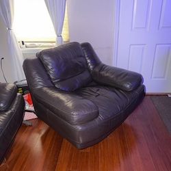 Leather Swivel Chair 