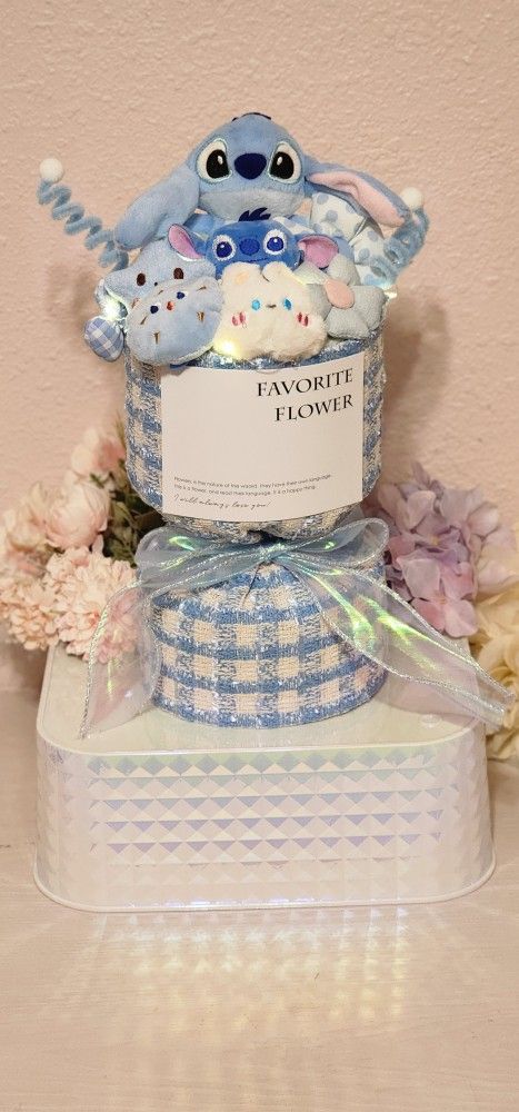 stitch plush bouquet 