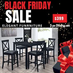 5 Pc Dining Table 