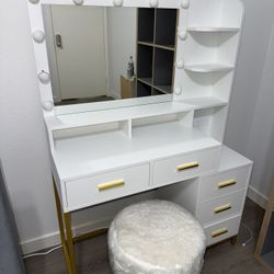 White Vanity