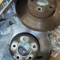 Front And Rear Break Rotors Crown Vic 