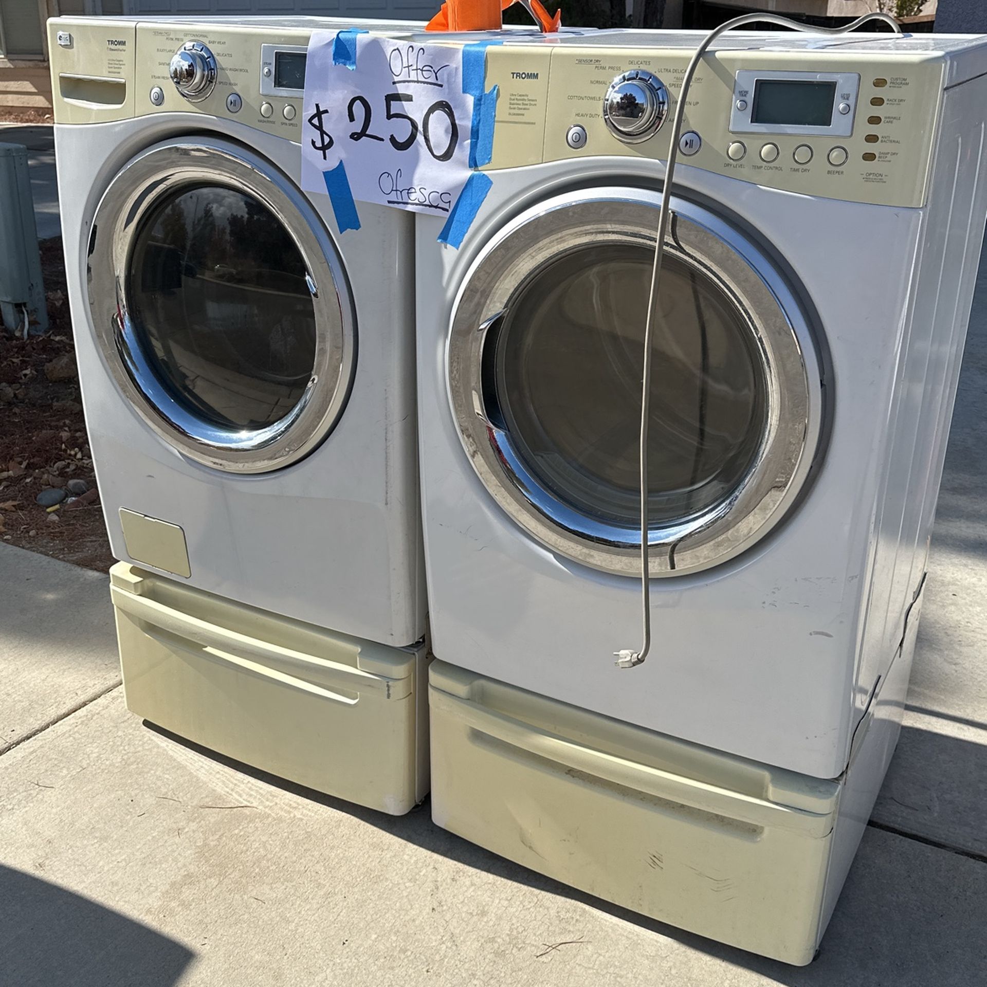LG Washer and Dryer
