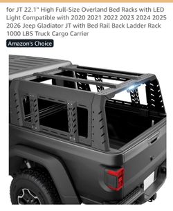 Jeep gladiator bed rack