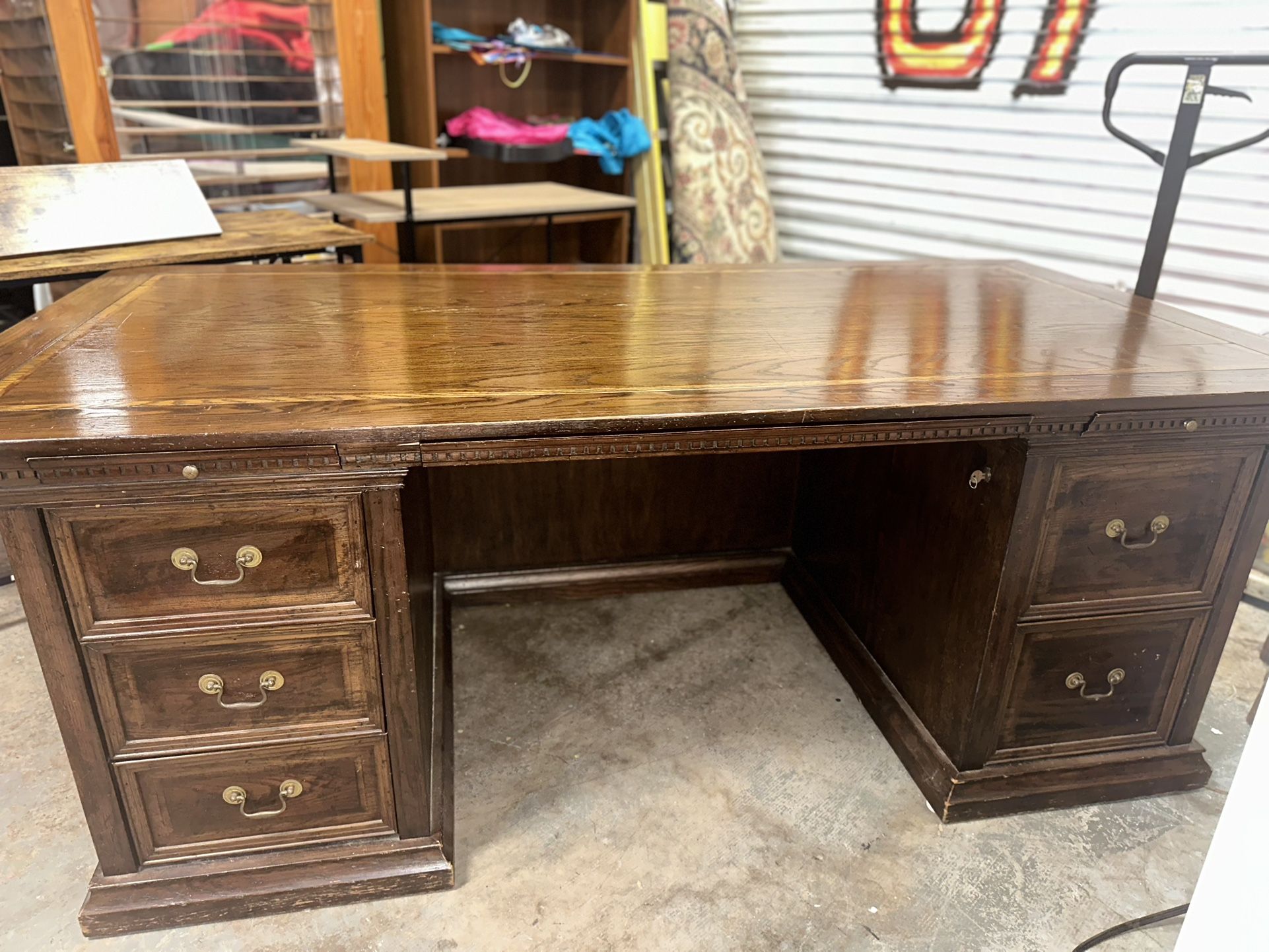 Alex Stuart Real Oak Desk