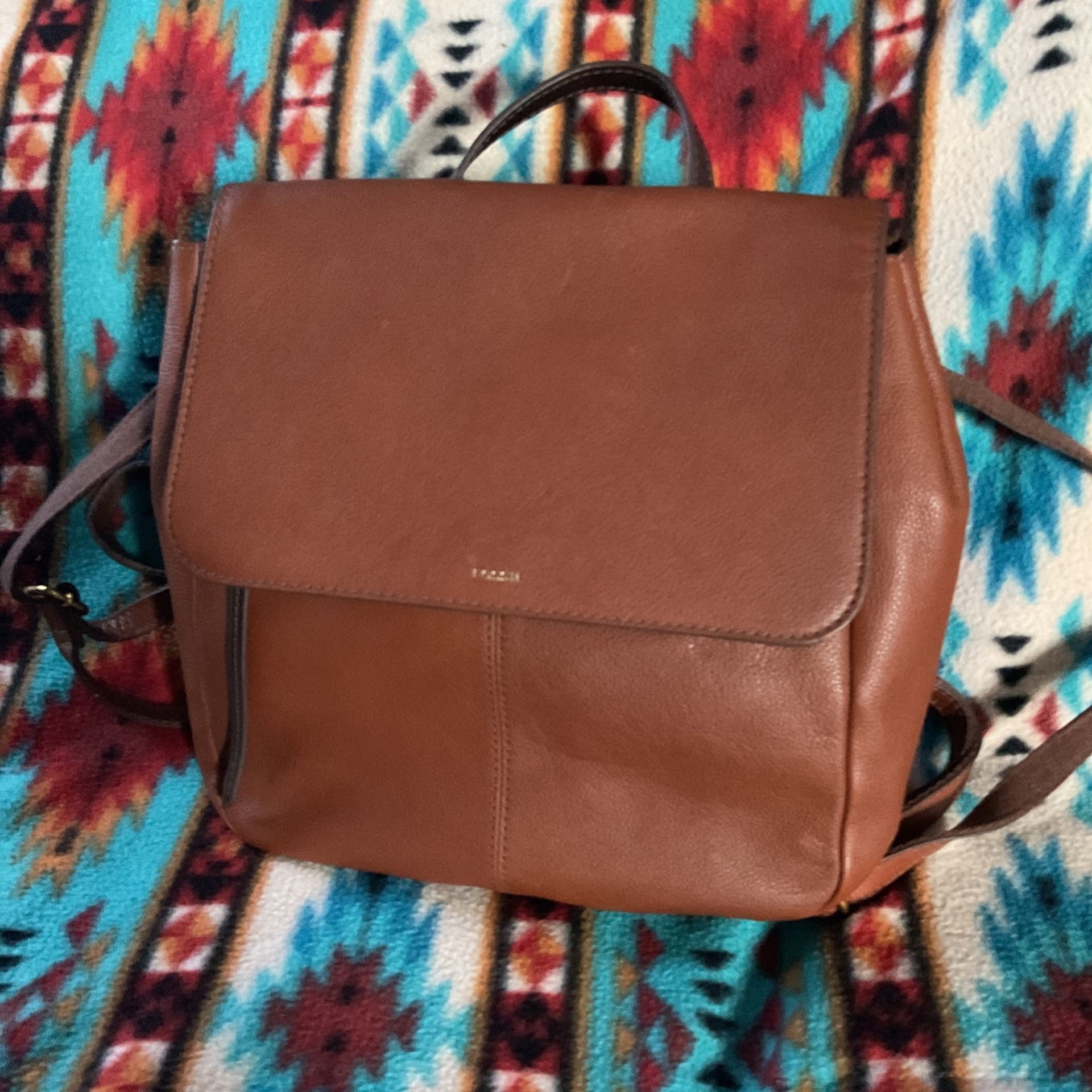 Fossil Backpack Purse