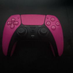 Pink ps5 controller