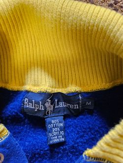 Vtg polo ralph Lauren unicrest patch Sweater