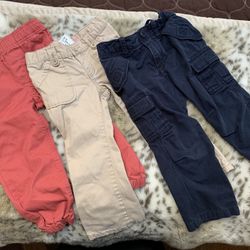 Nautica Gap Old Navy Boys Toddler Pants 3T