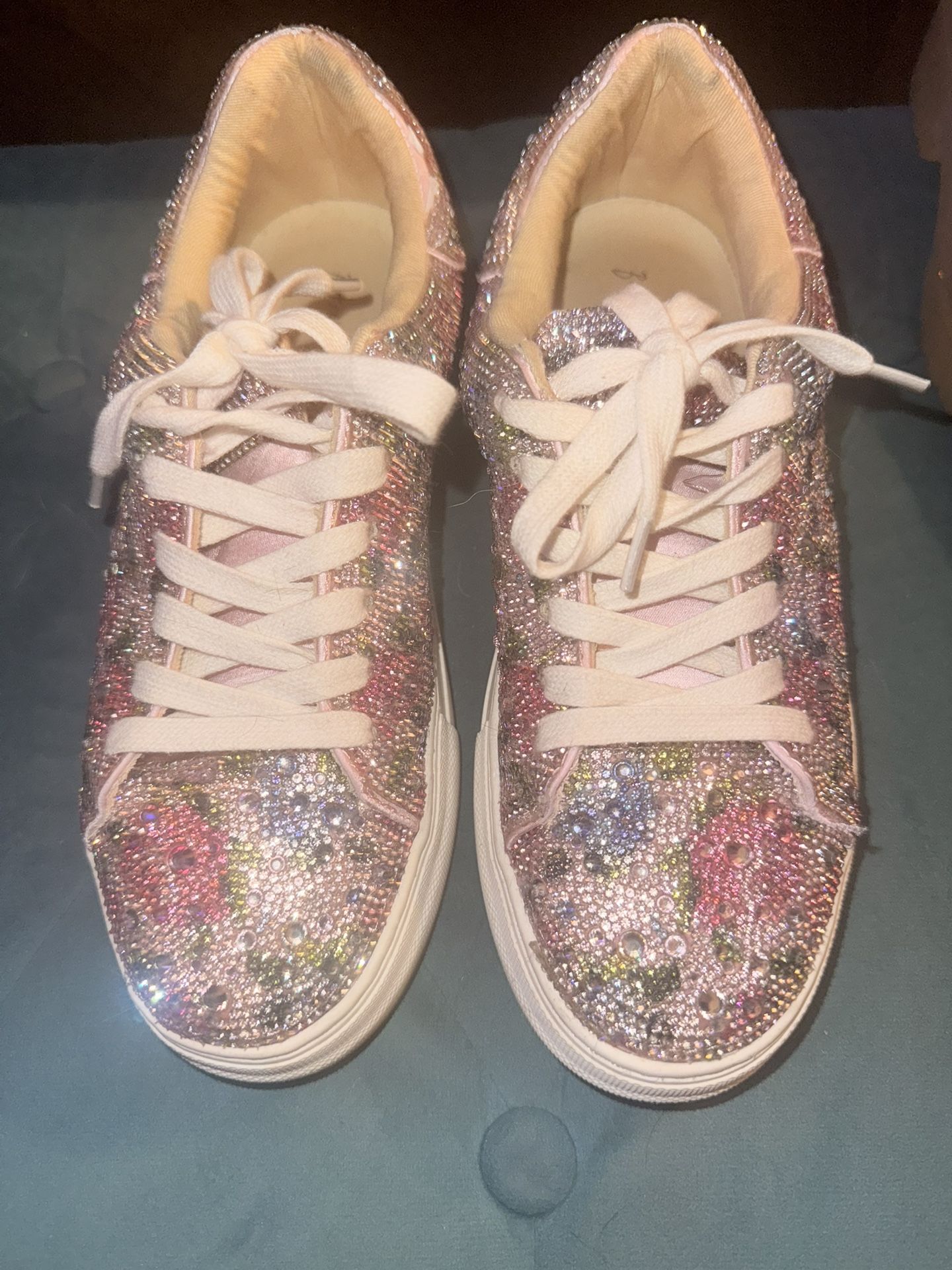 Rhinestones Tenis Shoes