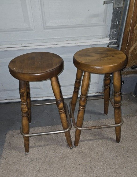 Solid Wood Barstools