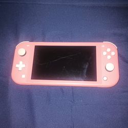 Nintendo Switch Lite Pink Bad Screen For Sale