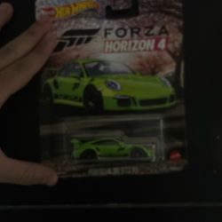 light Green Porsche 911 Gt Three Rs New Hot Wheel