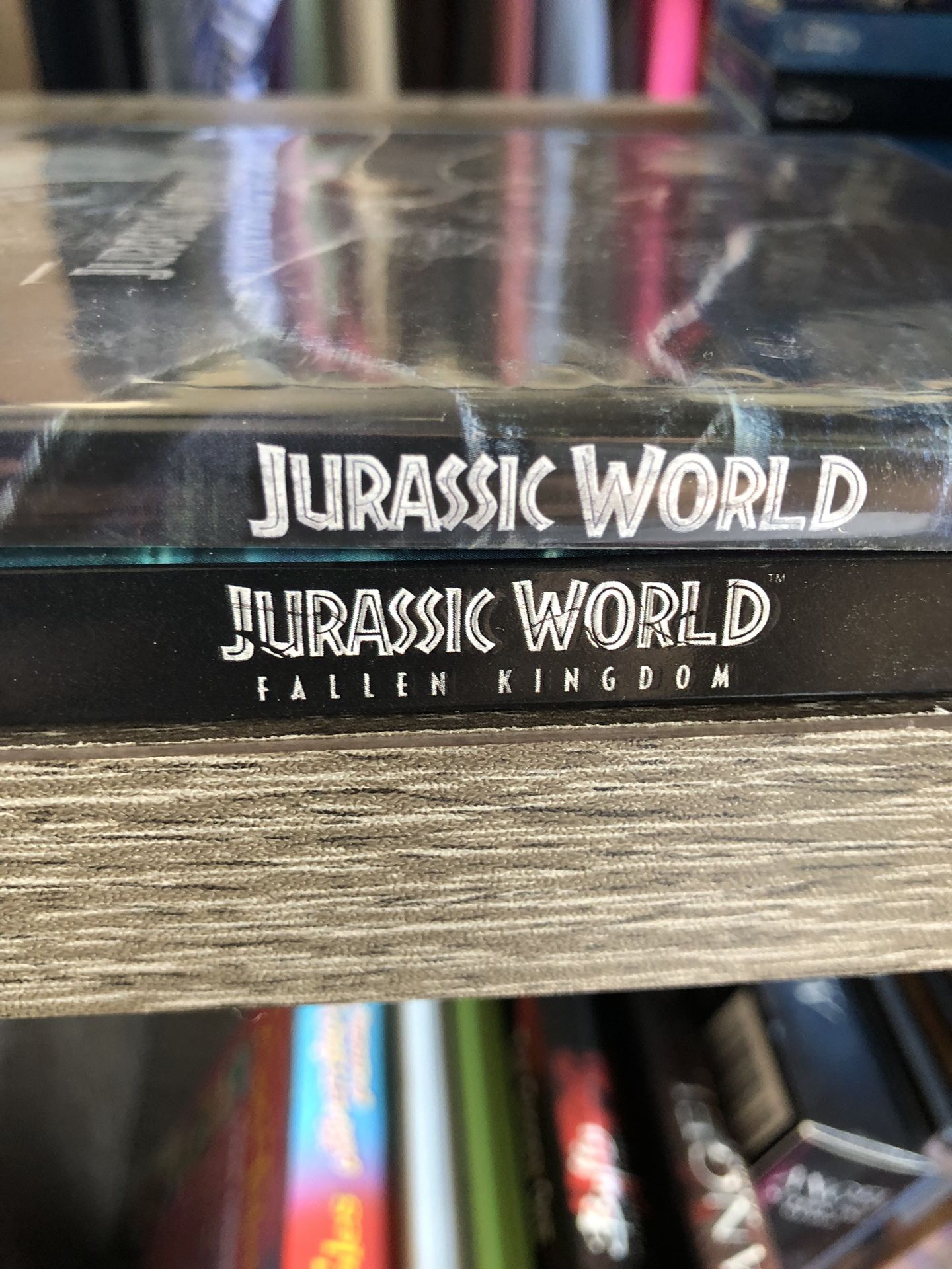 Blu-Rays Jurassic World & Jurassic World Fallen Kingdom