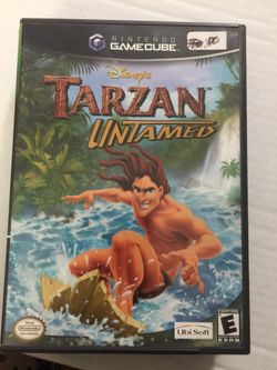 Used game cube game. Tarzan LIntamed