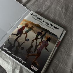 The developing person text book.