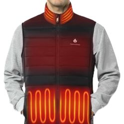 Heated Vest for Men, Rechargeable Electric Heating Vests with Battery Pack Included for Work & Outdoor Winter