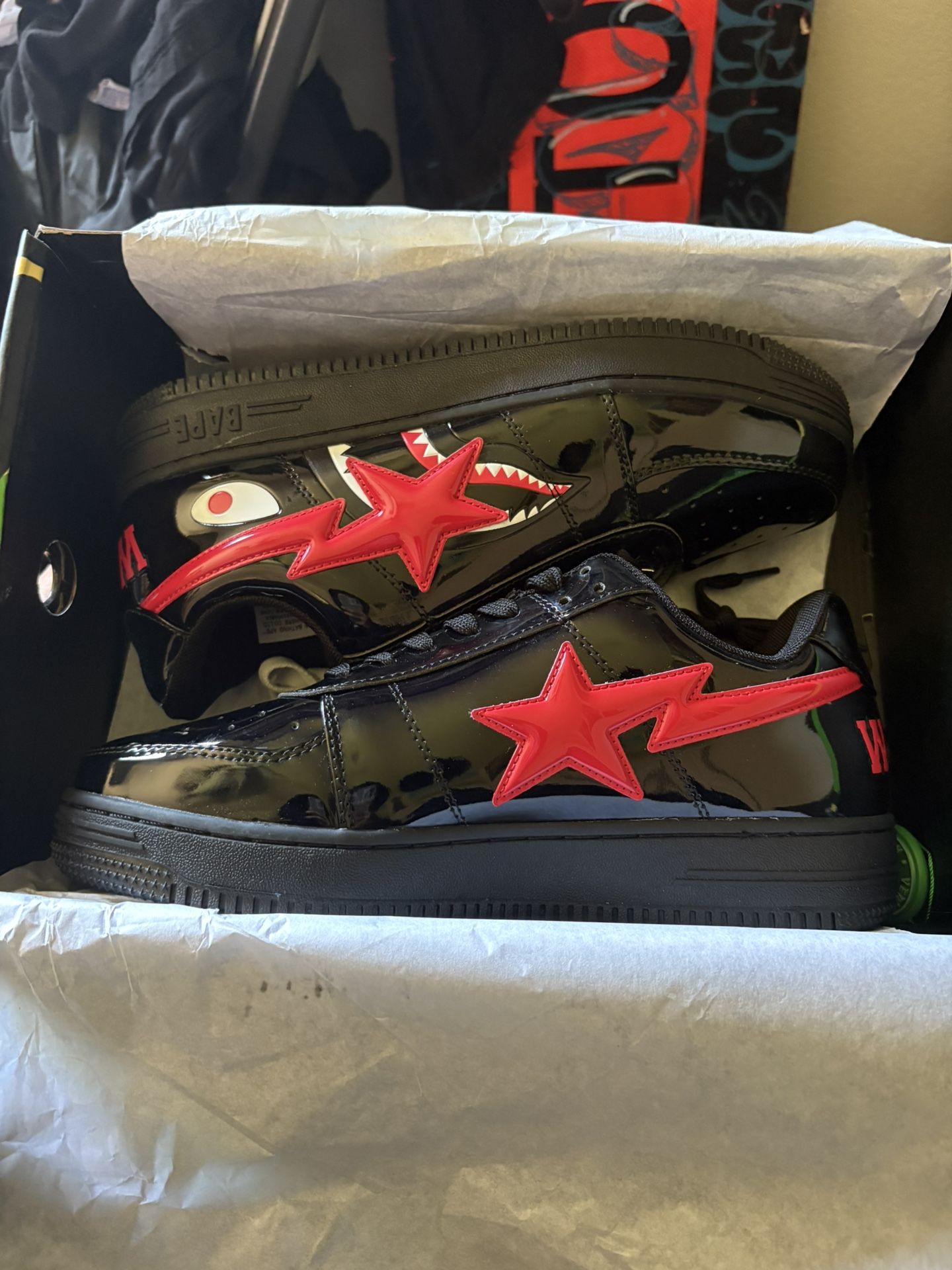 Bape A Bathing Ape Sta Low Shark