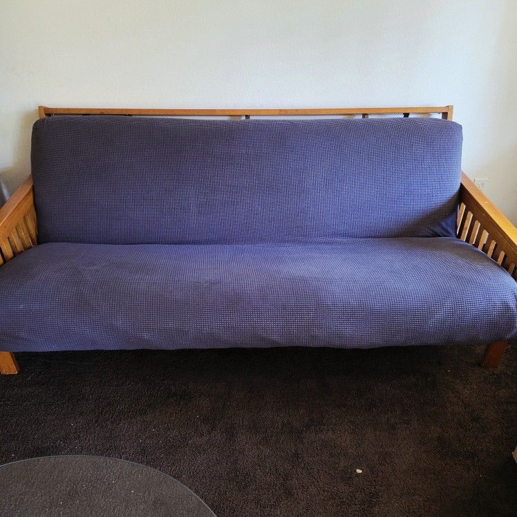 Nice Futon With Cover
