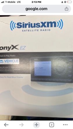 SiriusXM Onyx EZ Satellite Radio