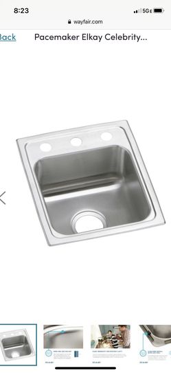 New Elkay PSR15172 Bar Sink