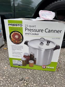 Presto 23-Quart Pressure Canner and Cooker