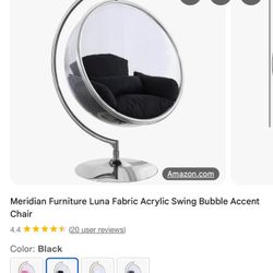 Silver Bubble Egg Chair