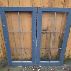 Leaded Glass Window 36x36 Grids 