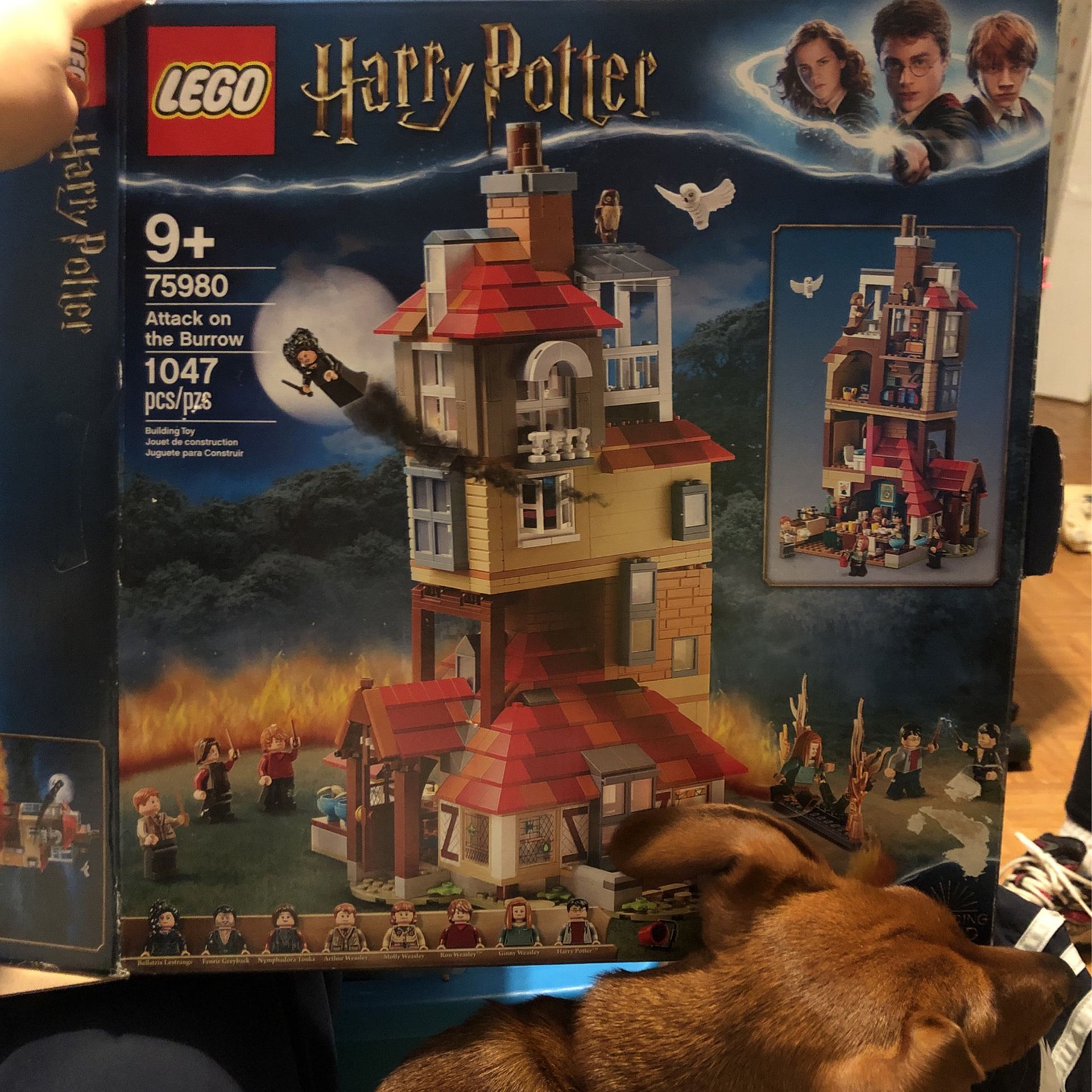 Harry Potter Lego Attack On The Burrow