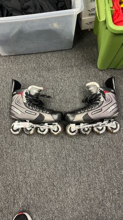 Bauer XR2 Adult Size 12 Roller Hockey Skates - Good Condition