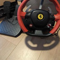Thrushmaster Ferrari 458 wheel for Xbox