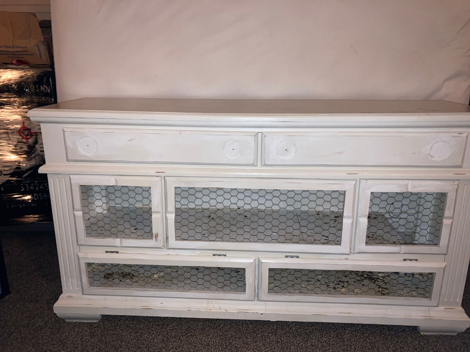 Guinea pig cage (custom dresser) 2 levels for Sale in WA OfferUp