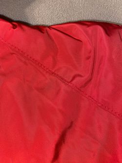 Tommy Hilfiger Ladies' Windbreaker Hoodie Jacket, Red, Large - NEW Thumbnail