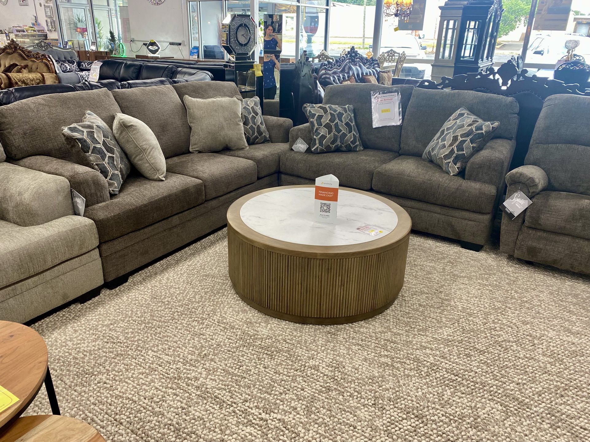 Sofa and Loveseat $999