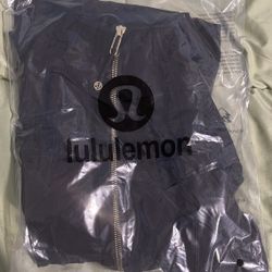 Black gold zipper define jacket lululemon