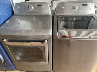 Kenmore stainless steel washer dryer