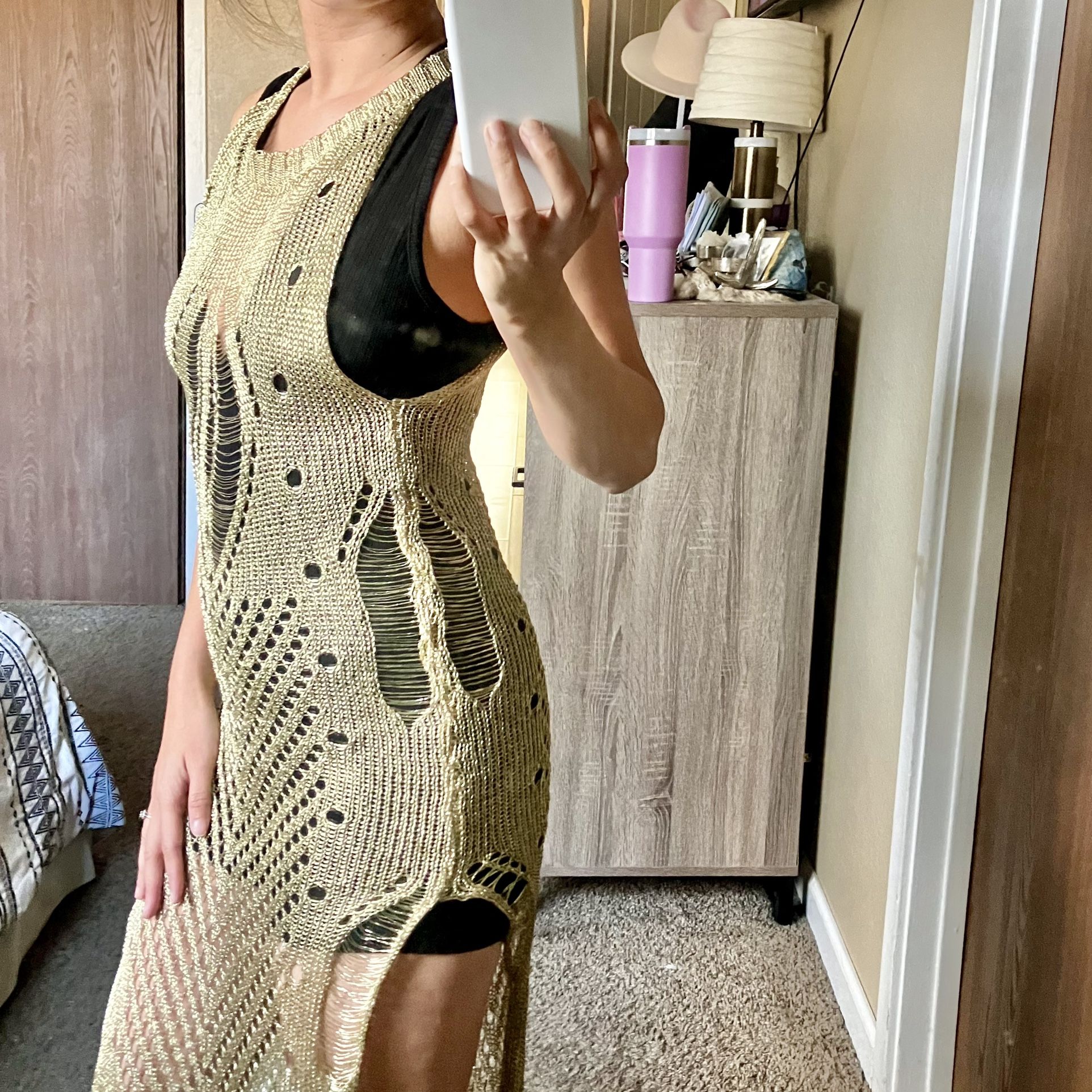 Gold Bali Maxi dress