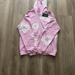 Denim Tears Hoodie Pink 